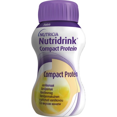 Nutridrink Compact Protein s vanilkovou príchuťou 24 x 125 ml