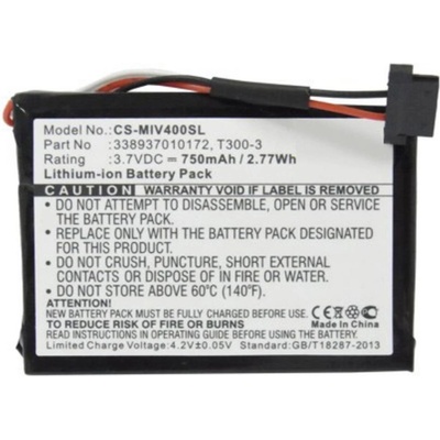 Beltrona akumulátor do navigačního zařízení Náhrada za originální akumulátor 338937010172, T300-3 3.7 V 750 mAh