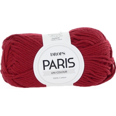 Příze Drops Paris 37 - vínová červená