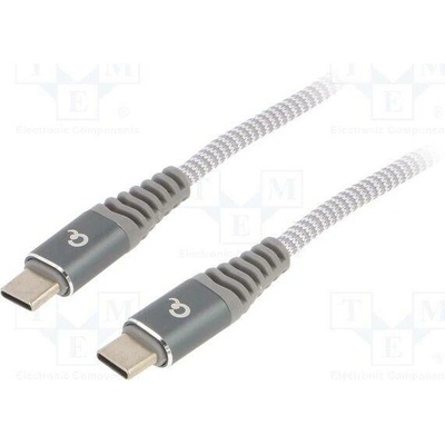 Gembird CC-USB2B-CMCM100-1.5M USB-C, 1,5m, šedý