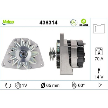 generátor VALEO 436314