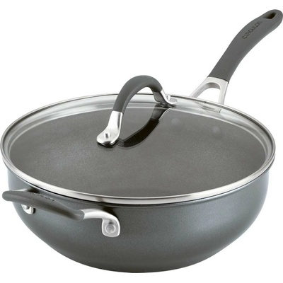 Wok na indukci SCRATCHDEFENSE A1 26 cm, 4,25 l, s poklicí, hliník, Circulon