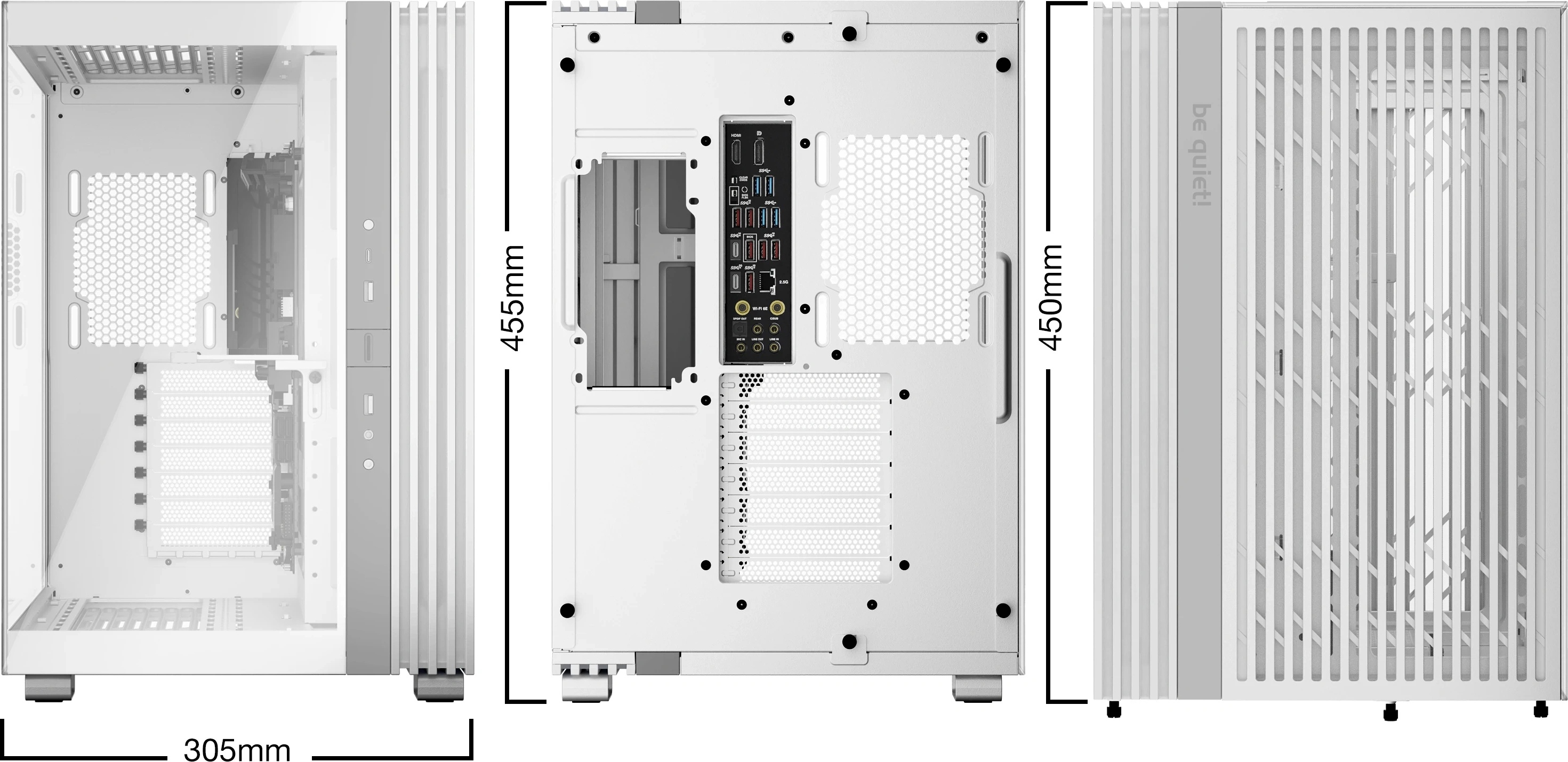 be quiet! Light Base 600 DX White (BGW66)