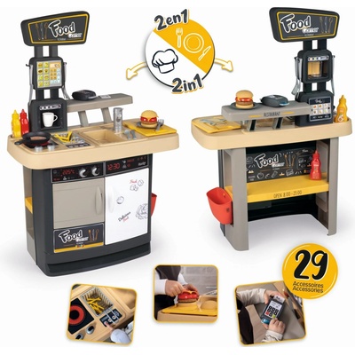 Smoby Dětská kuchyňka Food corner restaurace SM-310910