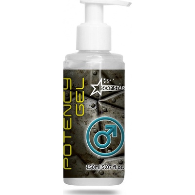 SEXY STAR POTENCY GEL PRO ZLEPŠENÍ EREKCE 150ML