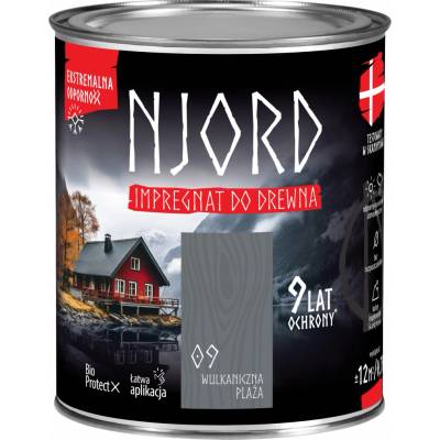 NJORD Impregnace na dřevo - Vulkanická pláž 0,75 l