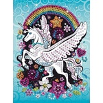 Sequin Art Творчески комплект Sequin Art - Изкуство с пайети, Летящ еднорог (2106) - baby