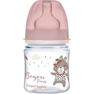 Canpol Babies antikoliková lahvička Babies Easy Start Bonjour DS46358189 120 ml