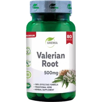 Grewia Valerian Root 500 mg [80 капсули]