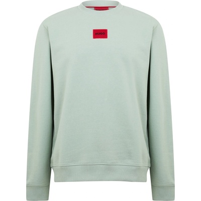 HUGO BOSS Риза с дълъг ръкав Hugo Mens HUGO Long Sleeve Contemporary Sweatshirt - Crew Neck (Diragol) - Pastel Green