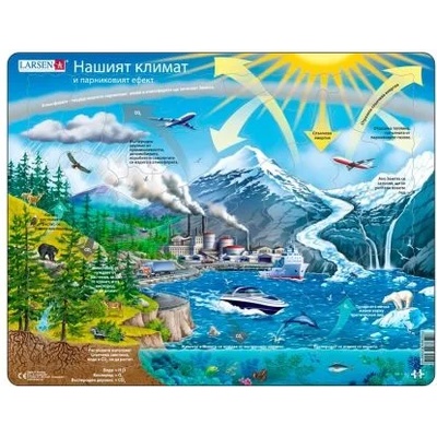 Larsen - Образователен пъзел - Климат - 69 части (NB1)
