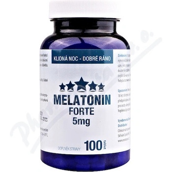 Clinical Melatonin Forte 5 mg 100 tabliet