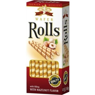 Cokiesland wafer rolls lístok 160 g