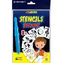 Centropen Šablony A5 Vesmír 8 ks