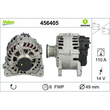 generátor VALEO 456405