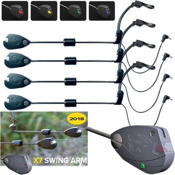 KINETIC Signalizátory X-Run Camo Micro 2 Alarms Red Yellow