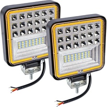 Led Halogenová Pracovní Světlo 12v 24v 126w 2ks.