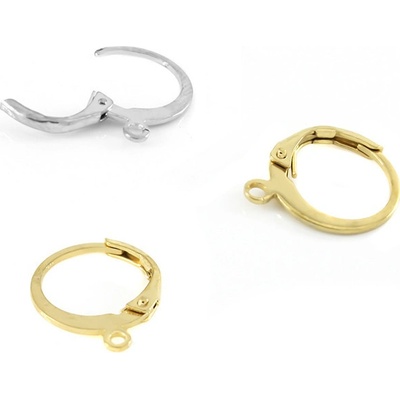 Kruhové mechanické háčky 316 - 1Ks+B - Light Gold SL / 1Ks – Zbozi.Blesk.cz