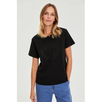 Moodo Черна блуза с джобове Moodo Moodo | Cheren | ЖЕНИ | XXL