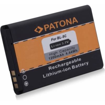 PATONA baterie pro mobilní telefon Nokia BL-5C 1200mAh 3,7V Li-Ion – Zbozi.Blesk.cz