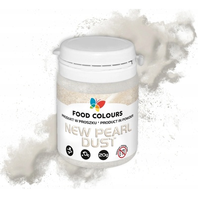 FOOD COLOURS POTRAVINÁRSKY BARVNIK v prášku na dekoráciu - NEW PEARL DUST 20 g