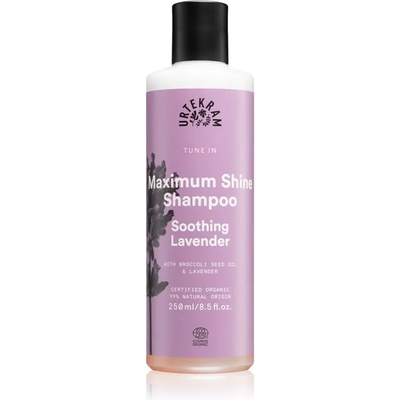 Urtekram Soothing Lavender успокояващ шампоан за блясък и мекота на косата 250ml