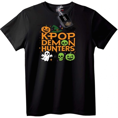 NOONEBRAND Тениска KPOP Ловци на Демони за Halloween - M, White