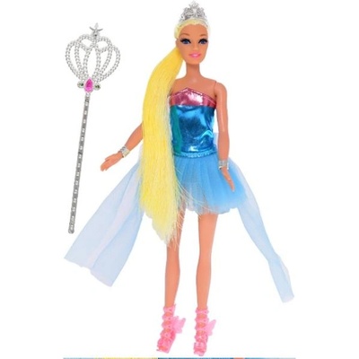 Mikro Кукла 29 см с коса, която променя цвета си и аксесоари