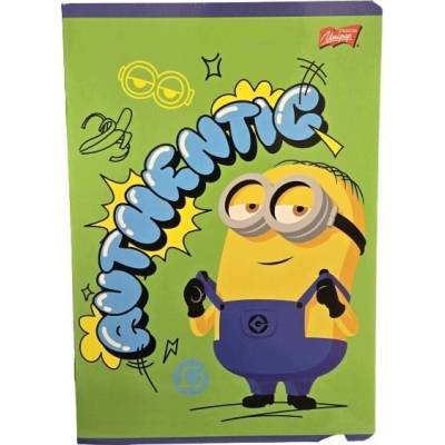 St. Majewski Zošit kockovaný A5 Minionki