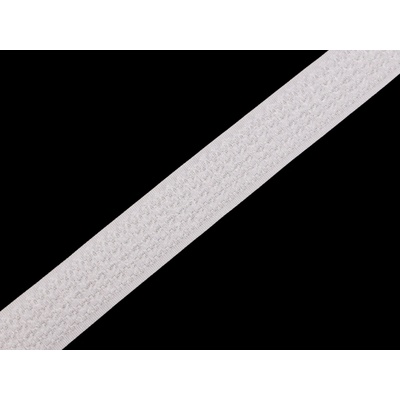Suchý zip háček a plyš na stejné straně šíře 20 mm Varianta: 2 bílá, Balení: 1 m