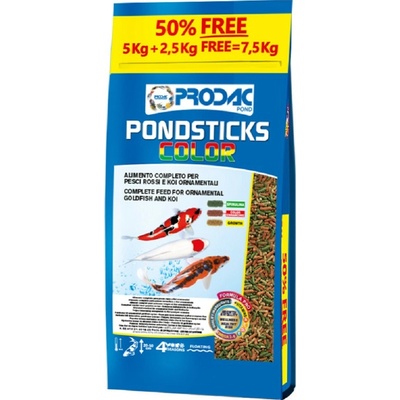 Prodac Pondsticks Color 7,5 kg