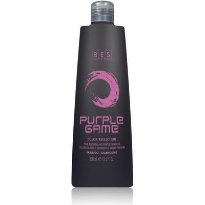 BES Оцветяващ шампоан в пурпурно розов цвят BES Color Reflection Purple Game Shampoo 300ml