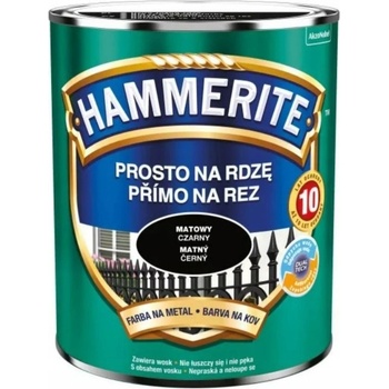 Akzo Nobel Hammerite na rez 0,7L matný černý