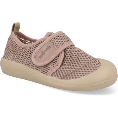 Milash sieťované Barefoot tenisky FUN Shoes béžové