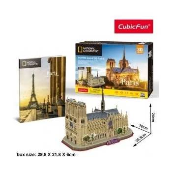 Lisciani National Geographic Notre Dame Paris 3D puzzle