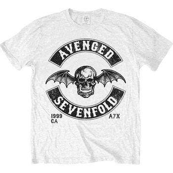 Avenged Sevenfold Риза Moto Seal Unisex White 2XL (ASTS27MW05)