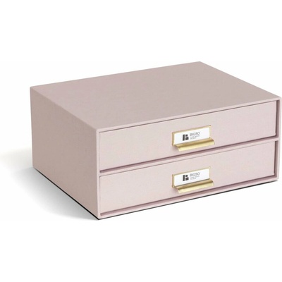 Bigso Birger Restore Paper Laminate organizér světlá/růžová