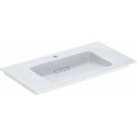 Geberit One Slim 90 см бяла мивка за мебели с отвор за смесител и специален сифон (505.006.00.1)