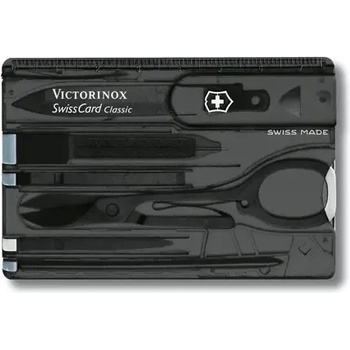 Victorinox Швейцарски джобен нож-карта Victorinox SwissCard Onyx 0.7133. T3 (0.7133.T3)