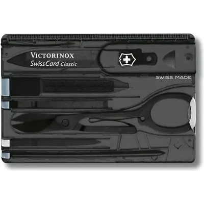 Victorinox Швейцарски джобен нож-карта Victorinox SwissCard Onyx 0.7133. T3 (0.7133.T3)