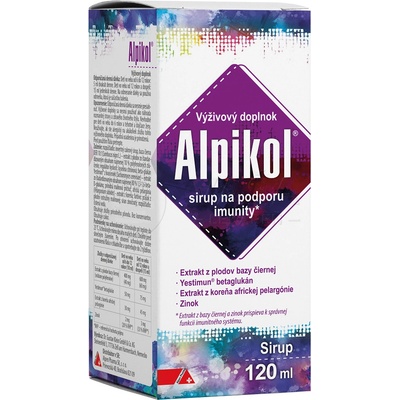 Alpen Pharma Sk Alpikol sirup na podporu imunity 120 ml