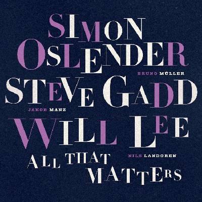 Simon Oslender & Steve Gadd & Will Lee - All That Matters (180 g) (LP) (4251896114548)
