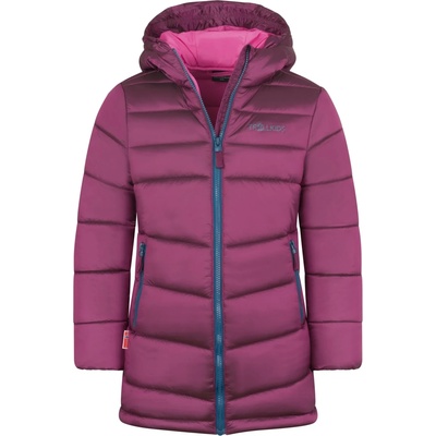 Trollkids Детско палто Trollkids Girl's Trondheim Coat - Bright Berry / Madeira Blue / Light Magenta - размер 104 (EU) (703-4661-0112)