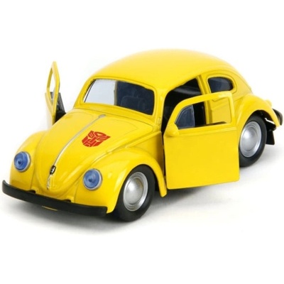Jada Toys Метална количка Jada Transformers - Бъмбълби, VW Beetle, 1: 32, жълта (9335595314R00)