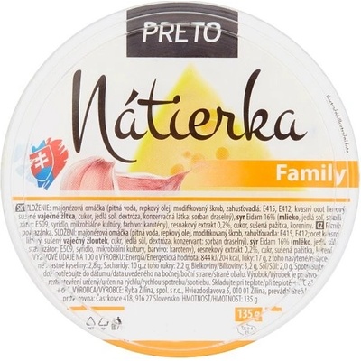 PRETO Radoma Family nátierka 135 g