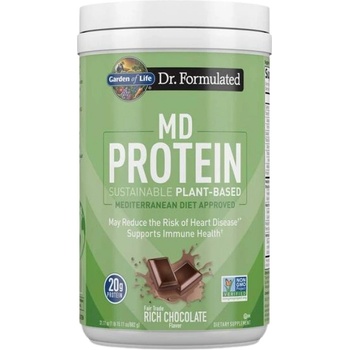 Garden of Life Dr. Formulated MD Protein | Sustainable Plant-Based Powder [882 грама] Шоколад