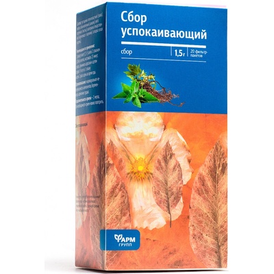 Pharmgroup Zklidňující bylinný čaj 20 x 1,5 g
