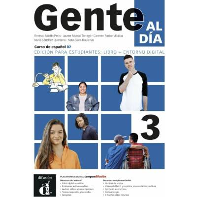 Gente al día 3 (B2) – Edición híbrida Libro + Campus (12 meses)