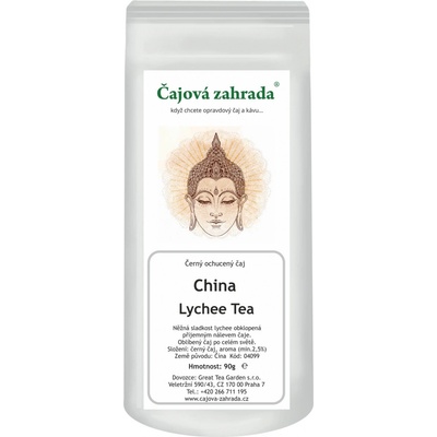 Čajová zahrada China Lychee Tea černý ochucený čaj 1 kg