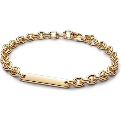Pandora Pozlátený článkový náramok Shine Moments 569523C00 16 cm